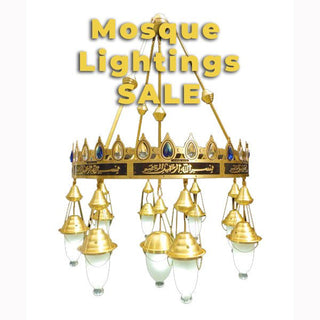 Mosque Lighting - Masjid Mosque Musalla Carpets Prayer Rugs