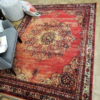 Area Rugs,Aiza Modern New Trend Antique Medallion 5'3" x 7'3" Bohemian Area Rug,MUSALLA® Masjid Mosque Carpets Prayer Runner Rugs
