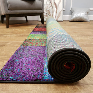 Area Rugs,Aiza Modern New Trend Teal Bricks 5'3" x 7'3" Bohemian Area Rug,MUSALLA® Masjid Mosque Carpets Prayer Runner Rugs