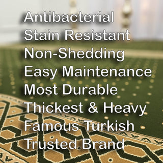 ARAFAT EssenceEase™ Masjid Carpet: Simple Sophistication for Revered Space