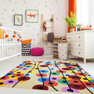 Area Rugs,Kids Play Rug Colorful Balloons Educational Non Slip Rubber Back Stain Resistant,MUSALLA® Masjid Mosque Carpets Prayer Runner Rugs