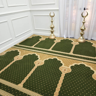 MADINA 8 ft x 8 ft Ready-to-use for Prayer Masjid Carpet Rug