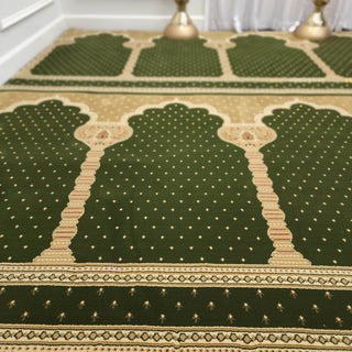 MADINA 8 ft x 8 ft Ready-to-use for Prayer Masjid Carpet Rug