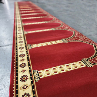 Musalla HEJAZ Muslim Prayer Runner Rug | Custom Size