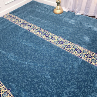 NOOR 8 ft x 8 ft Ready-to-use for Prayer Masjid Carpet Rug