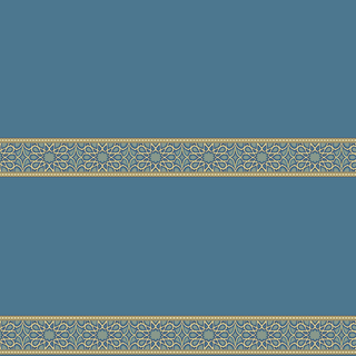 OSMAN Ocean Breeze Lane™ Masjid Carpet: Serene Pastel Blue for Sacred Spaces