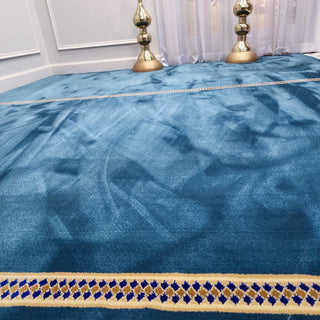 SUFI 8 ft x 8 ft Ready-to-use for Prayer Masjid Carpet Rug