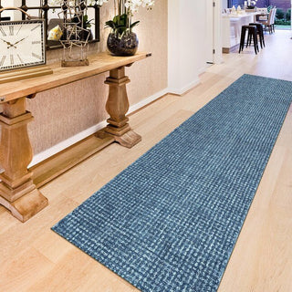 Area Rugs,Wool Area Rug Blue Indoor Solid Mid-century Modern,MUSALLA® Masjid Mosque Carpets Prayer Runner Rugs
