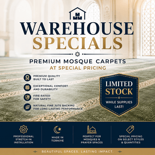 Warehouse Specials - Mosque Carpets & Runners Clearance - Mosque Carpet USA