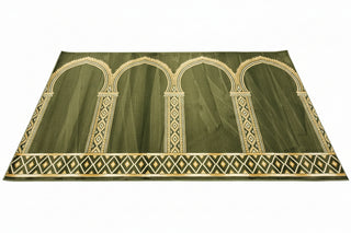 Runner Rugs,Lightweight Quality Muslim Prayer Runner Rug for 4 - Person,MUSALLA® Masjid Mosque Carpets Prayer Runner Rugs