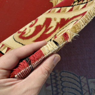 Mosque Carpets,AQSA Royal Maroon™ Arch Masjid Carpet: Majestic Design for Sacred Spaces,Mosque Carpet USA