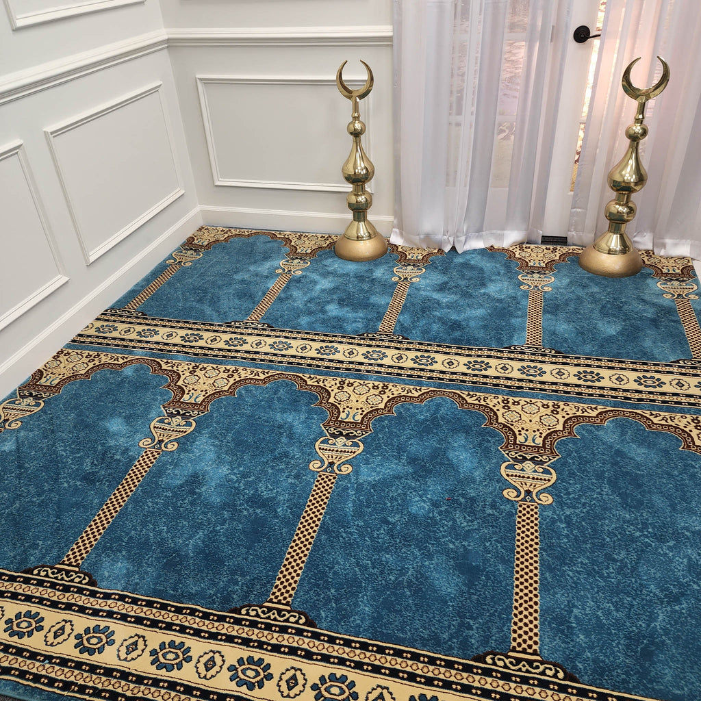 Musalla Rugs MAYSA 8 ft x 8 ft Ready-to-use for Prayer Masjid Carpet Rug – Mosque ...