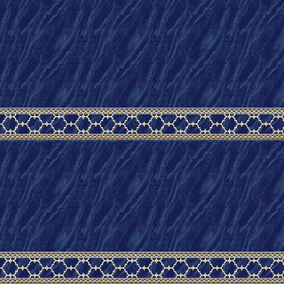 QADAR SapphireSerene™ Masjid Carpet: Elegant Simplicity for Sacred Spaces