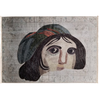 Area Rugs,Serica Museum Quality Area Rug Faux Silk Zeugma,Mosque Carpet USA