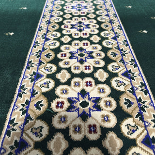 WAZIR Simple Grace™ Masjid Carpet: Timeless Beauty for Your Sacred Space
