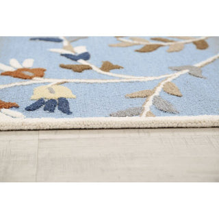 Area Rugs,Wool Area Rug Blue Floral,MUSALLA® Masjid Mosque Carpets Prayer Runner Rugs